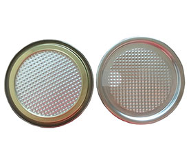 Aluminum easy open end cover